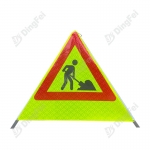 Reflective Tripod Warning Sign - Reflective Tripod Warning Sign - Man At Work